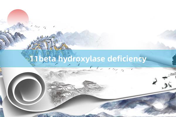 11beta hydroxylase deficiency